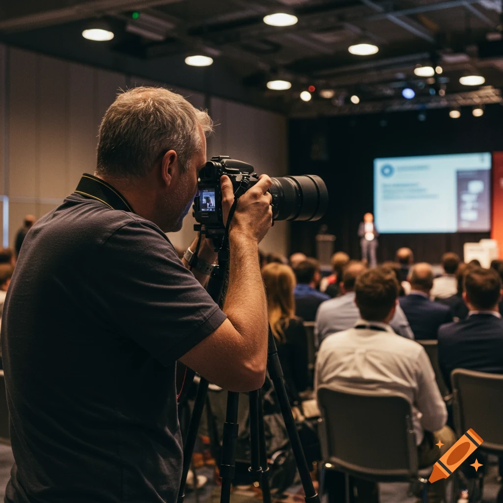 craiyon_174929_give_me_an_image_of_capturing_an_event_as_a_professional
